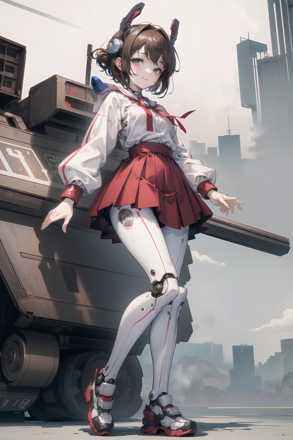 メカ娘（セーラー仕様） | の人気AIイラスト・グラビア