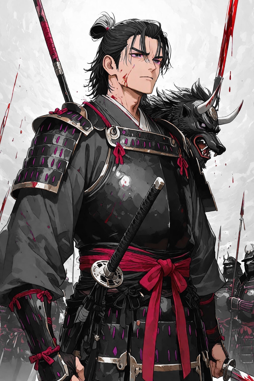 8本しめじが１人、長坂 血鑓九郎（ナガサカ チヤリクロウ）