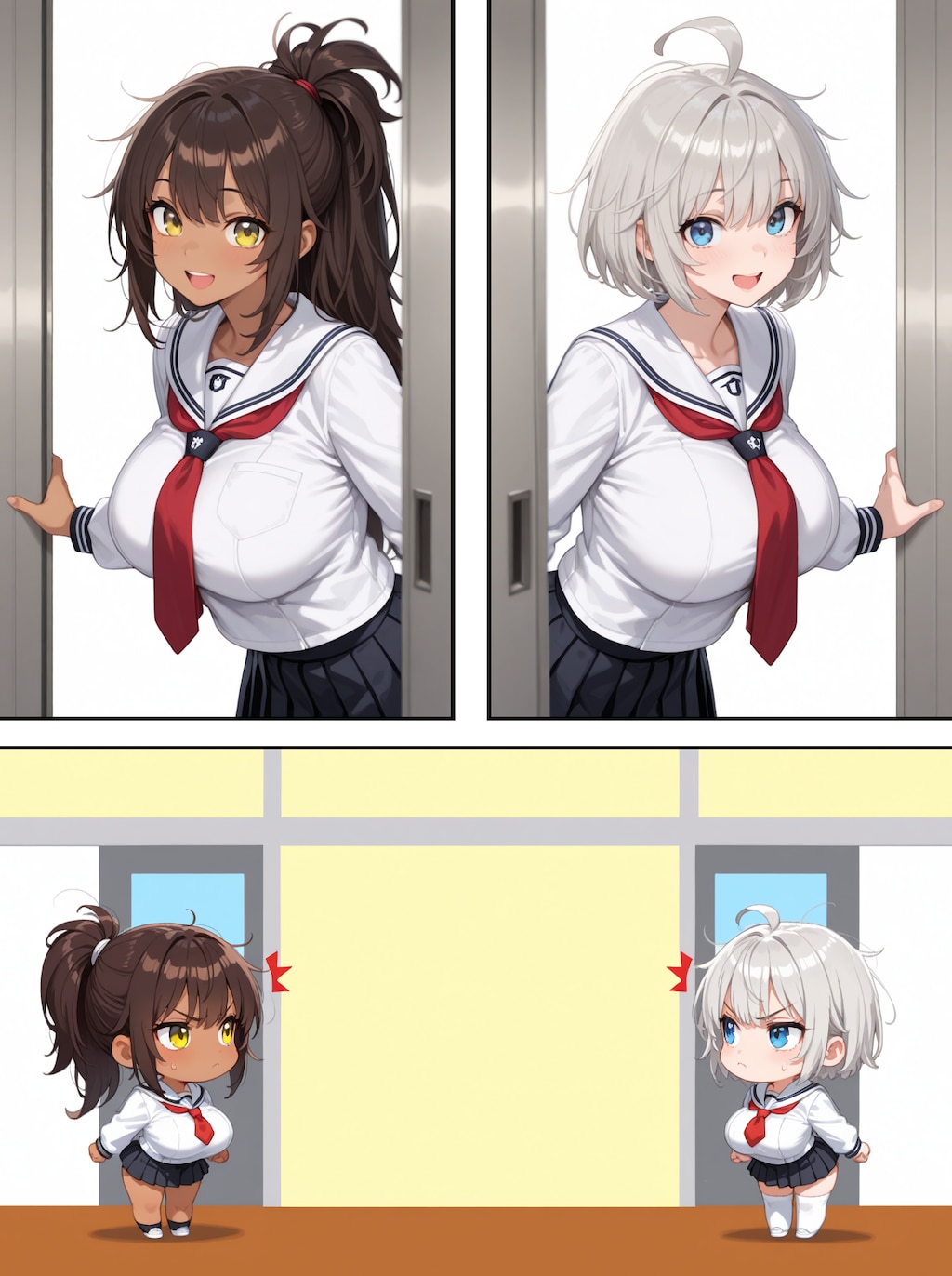 チャイムが鳴る度に