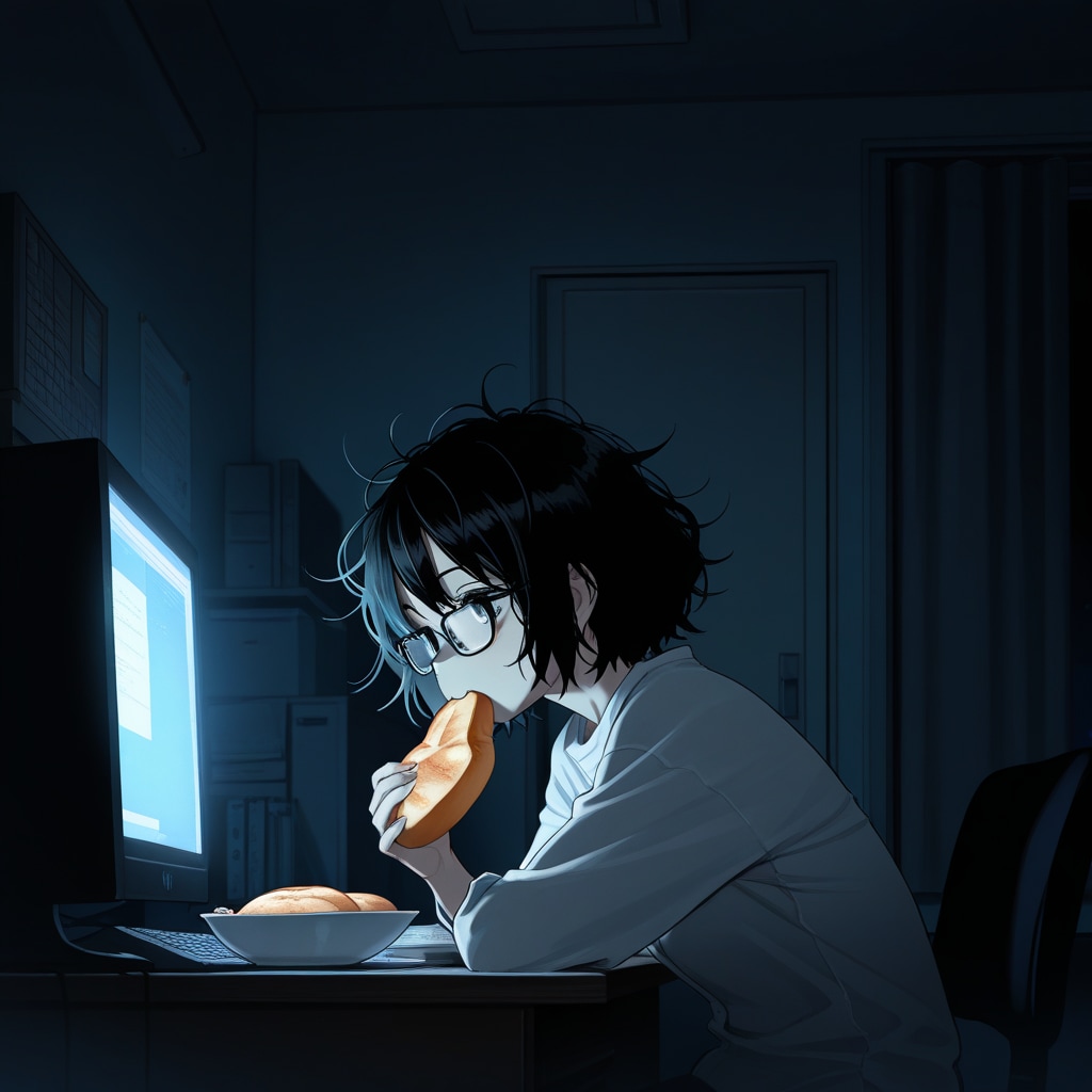 夜食タイム | の人気AIイラスト・グラビア