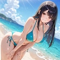 買ったばかりのビキニ 2枚目
