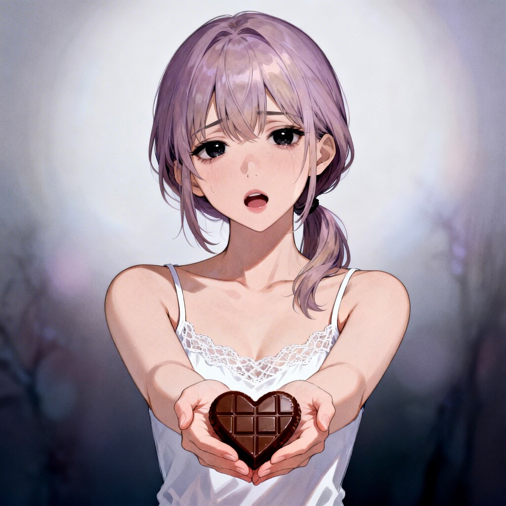 これ、受け取って……！