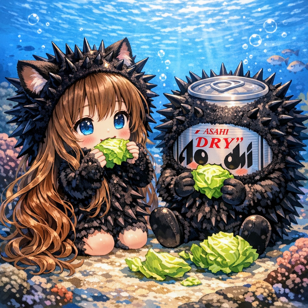 キャベツウニの小さな女の子 | の人気AIイラスト・グラビア