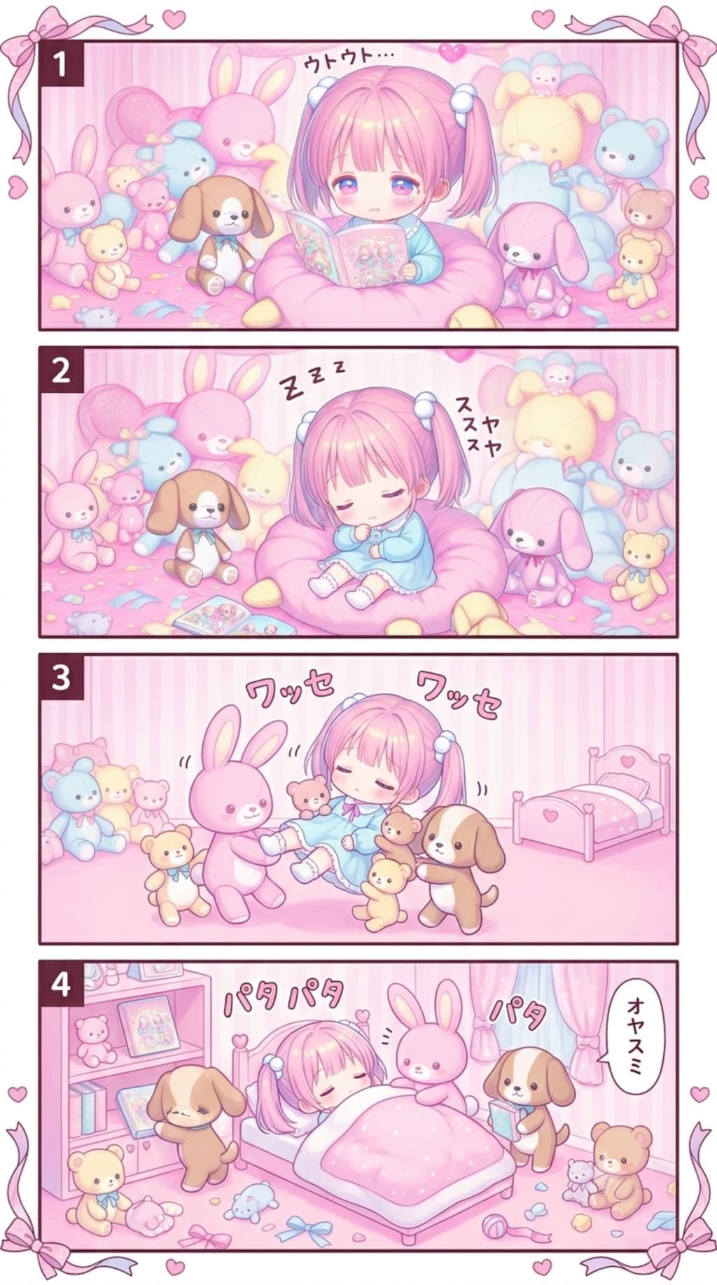 ちいさなトモダチの優しい夜