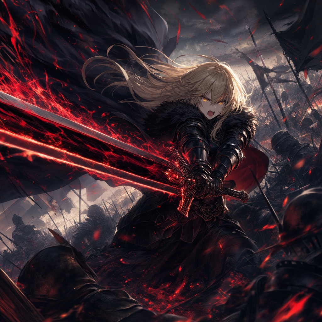 ブロンドの女騎士さん1077