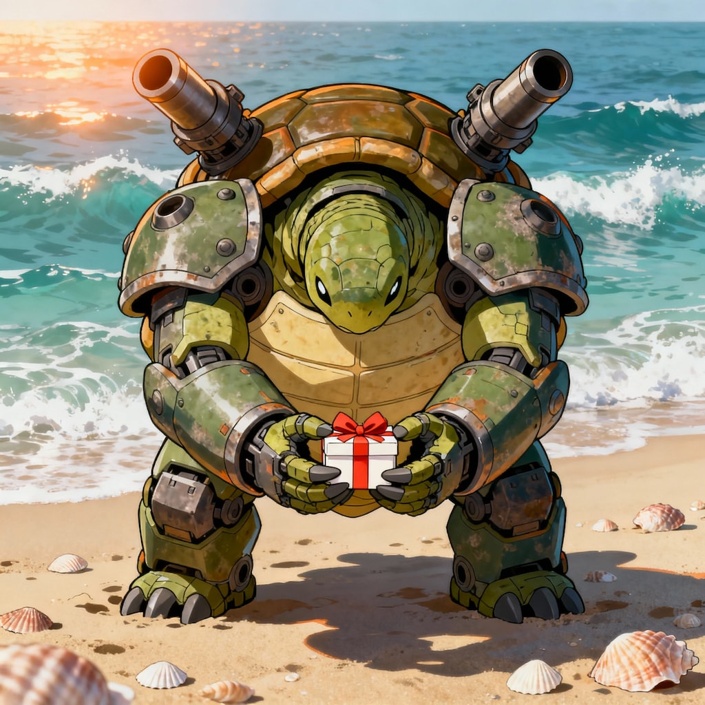 昨日助けたカメ