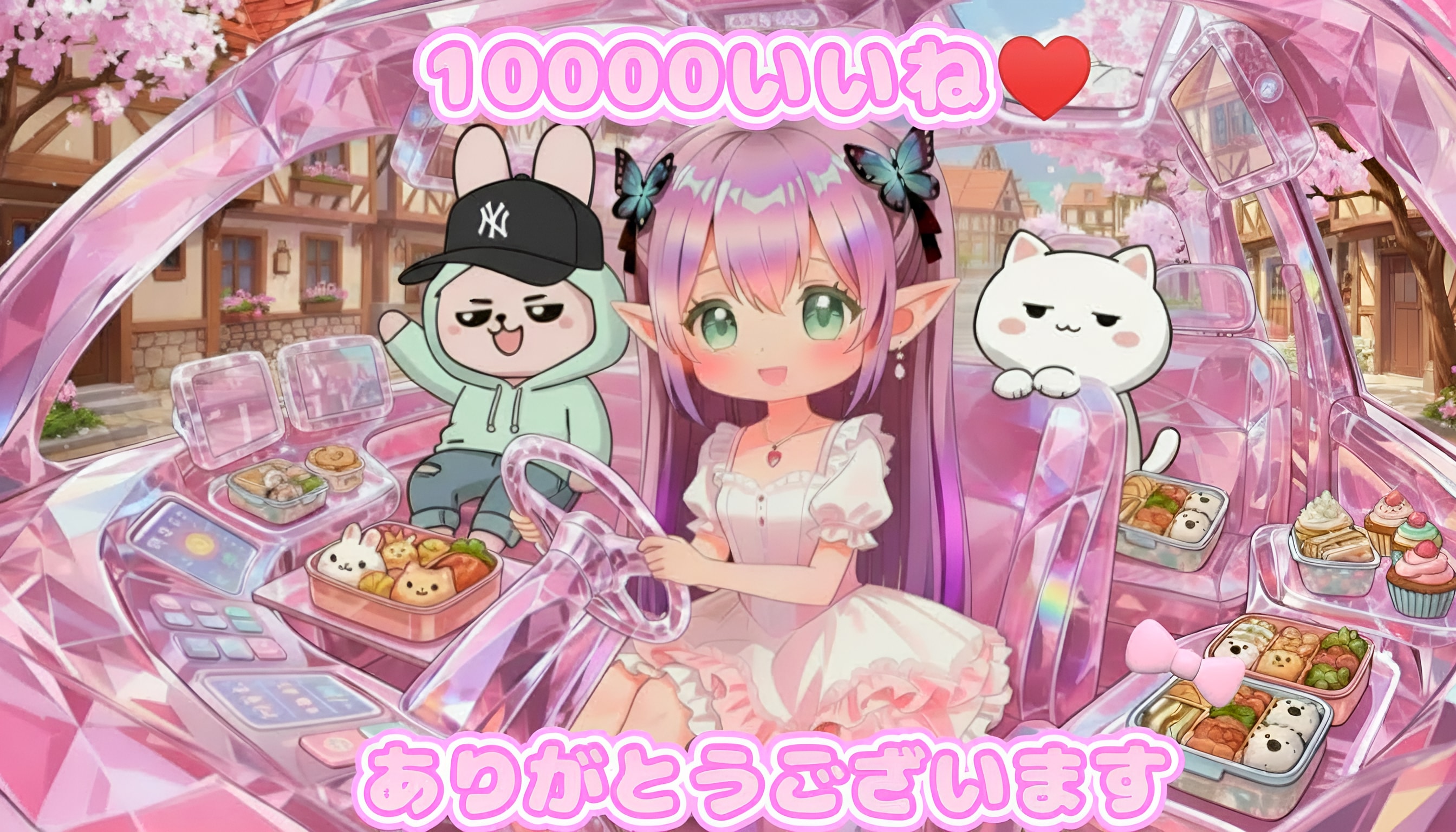 偶然キラキラの大きな乗り物が作れましたദ്ദിˊᗜˋ*) | の人気AIイラスト・グラビア