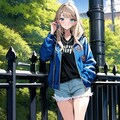 エルフの街歩きショット 2枚目