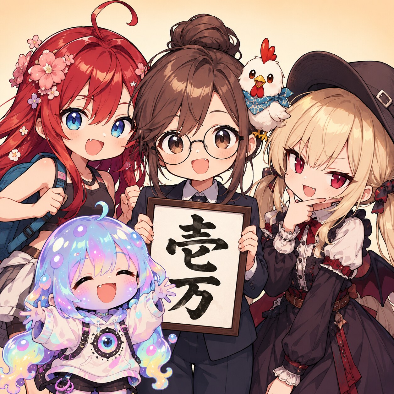 10,000いいね ありがとうございます | の人気AIイラスト・グラビア