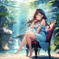 Underwater 美術部の展示会 8枚目
