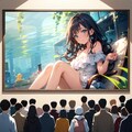Underwater 美術部の展示会 3枚目