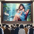 Underwater 美術部の展示会 4枚目