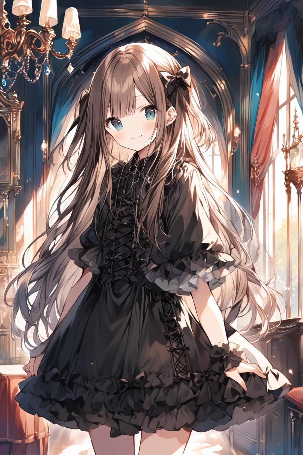 ゴスロリ娘 | の人気AIイラスト・グラビア