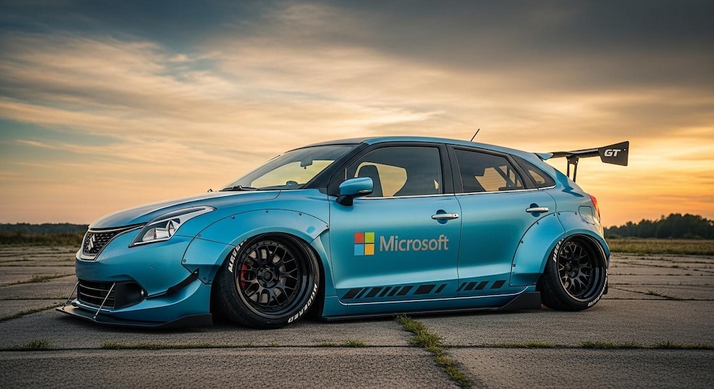 マイクロソフトバレーノのドリ車