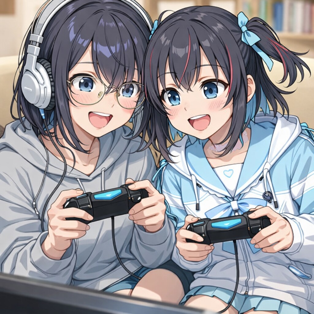 あこちゃんと一緒にゲーム！