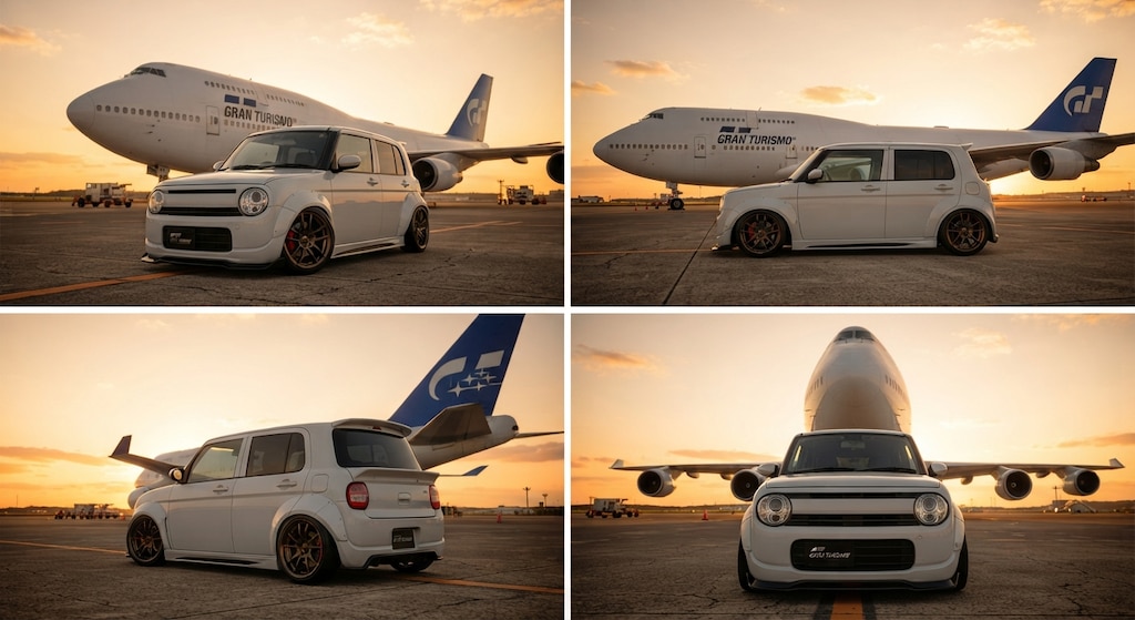 ボーイング747とラパン