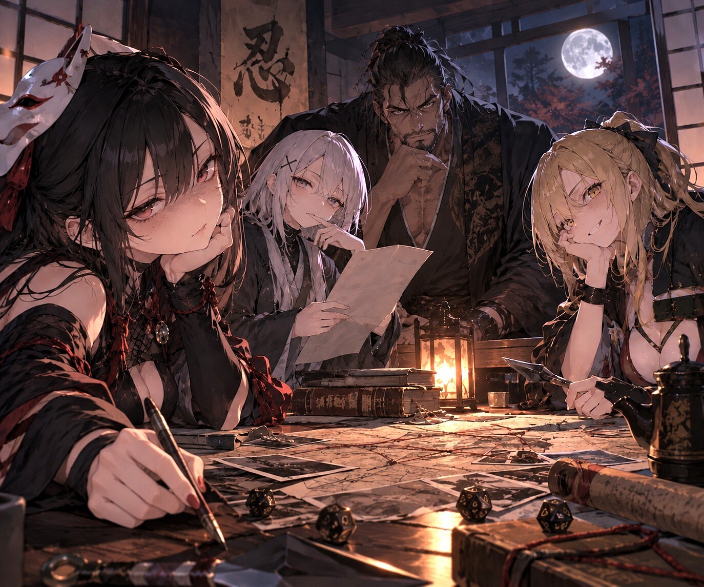 シノビガミ | の人気AIイラスト・グラビア