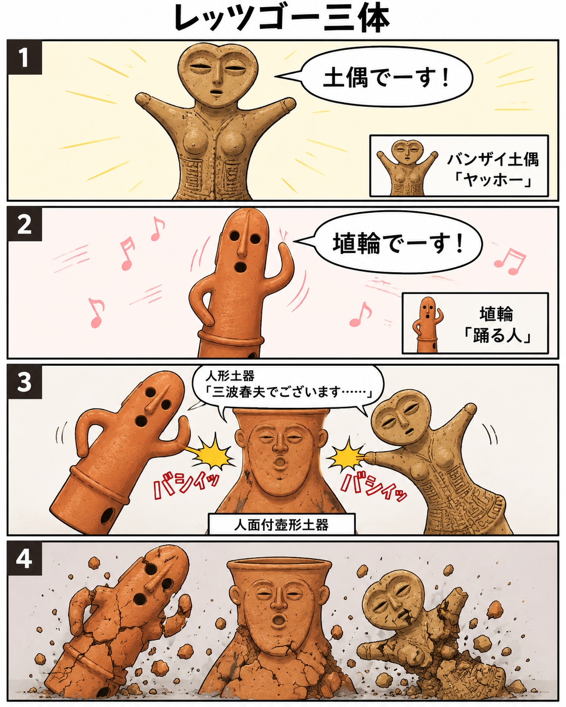 土偶と埴輪の間には | の人気AIイラスト・グラビア