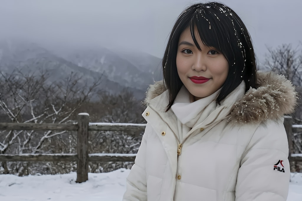 雪の高原