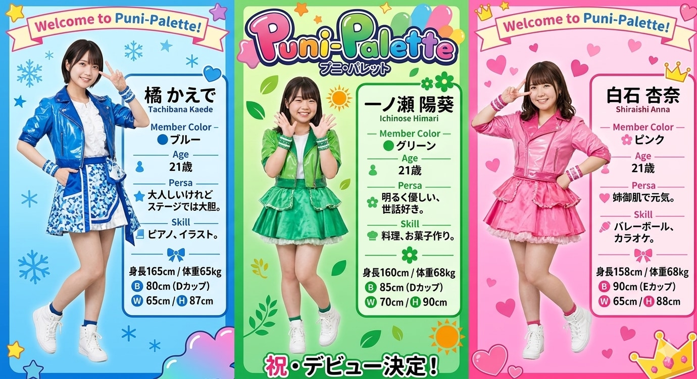 Puni-Palette　自己紹介