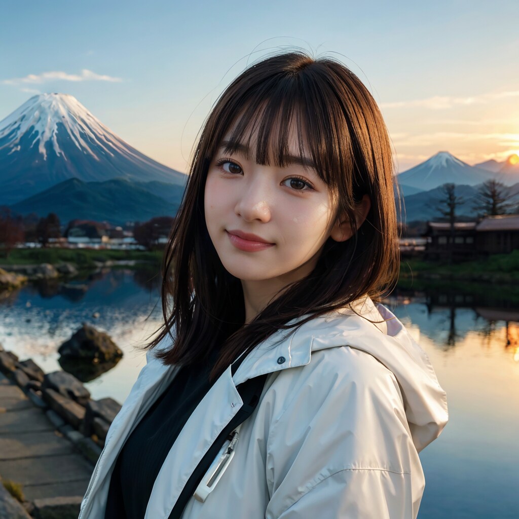 山と日の出 7/10