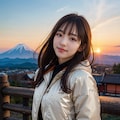 山と日の出 7/10 9枚目