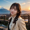 山と日の出 7/10 4枚目