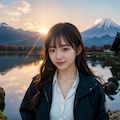 山と日の出 7/10 2枚目