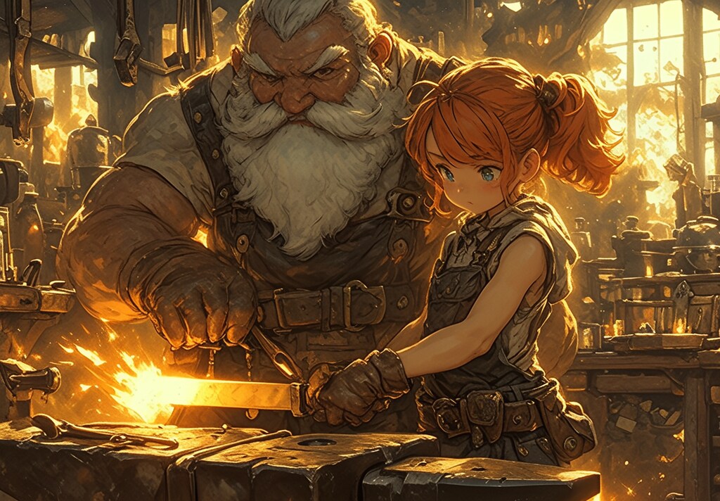 Blacksmith's apprentice