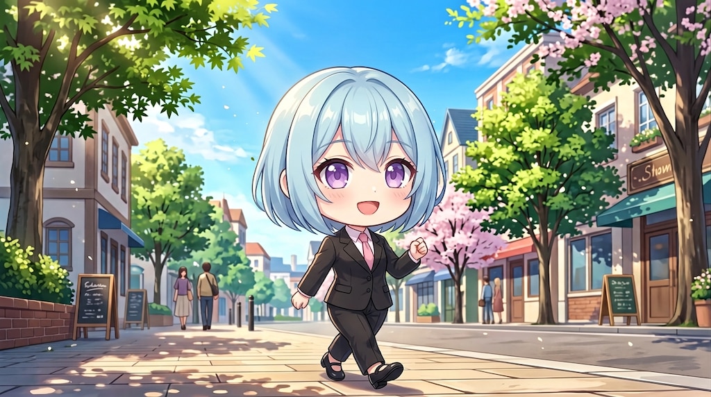 出勤中のあおい