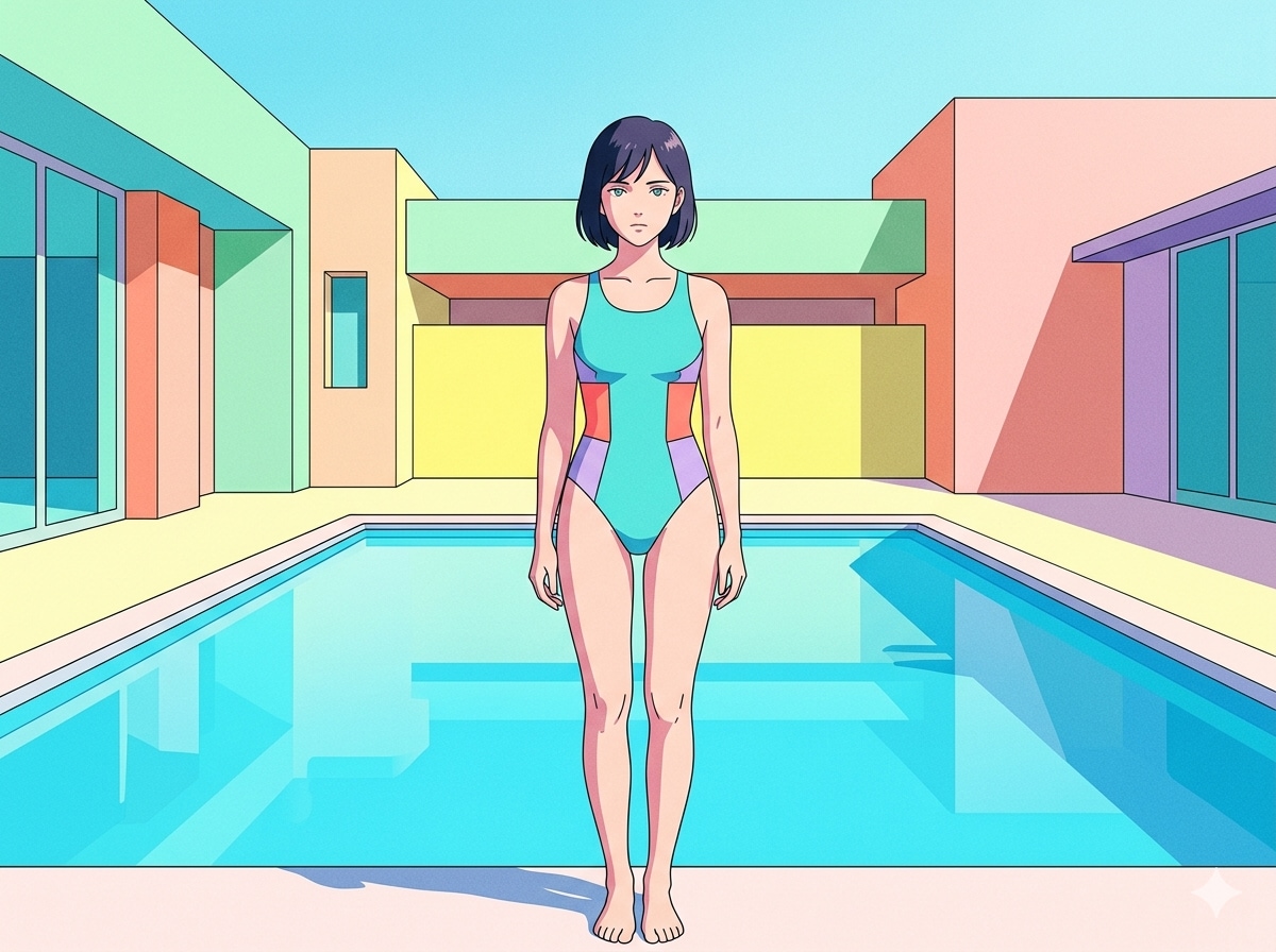 #競泳水着が需要あると聞いて