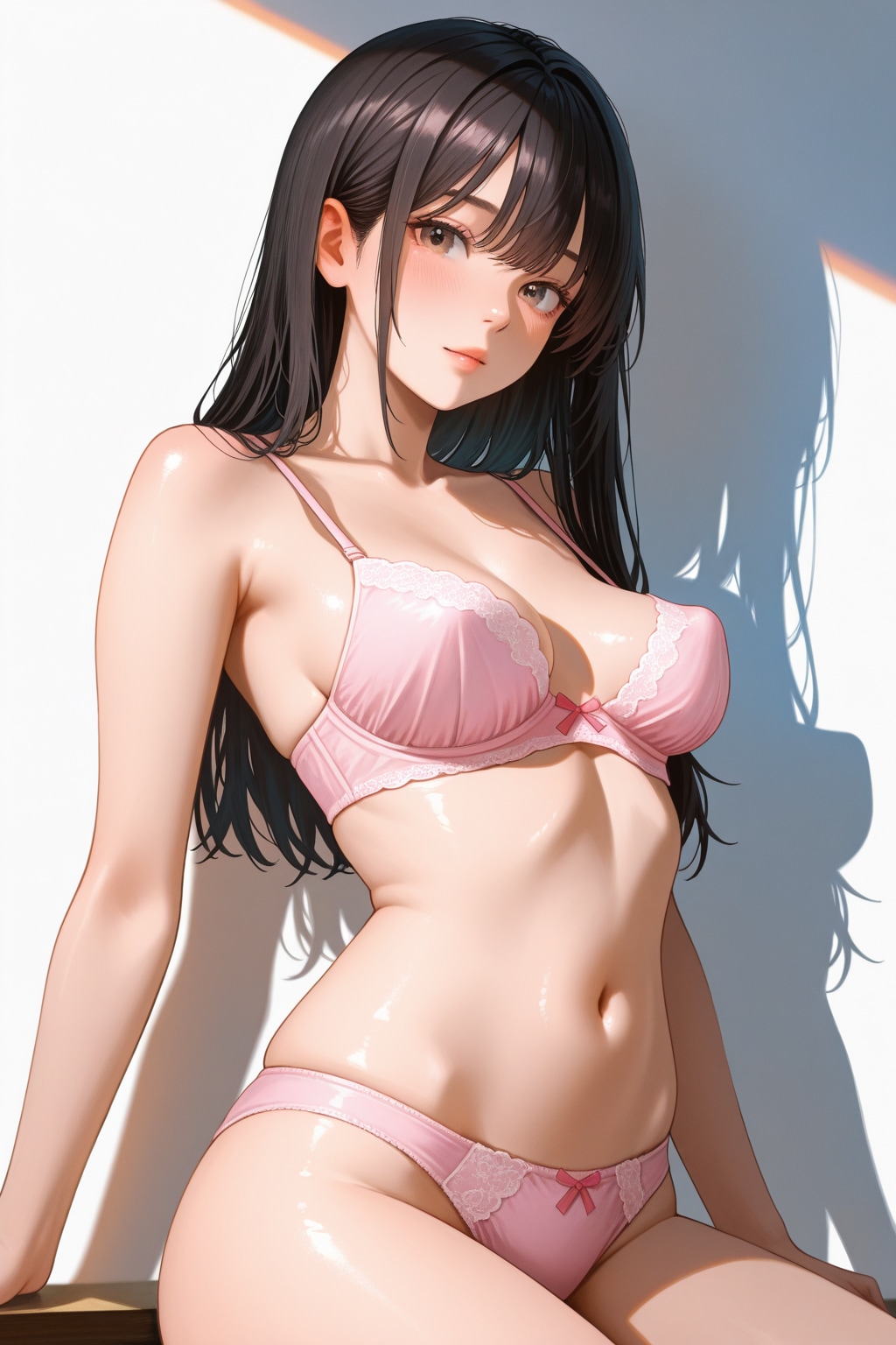黒髪美女