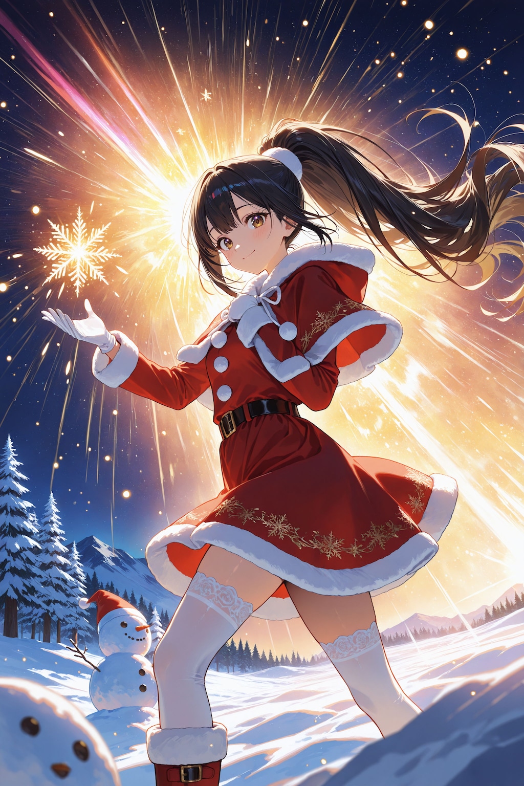 異世界の女神さま（アマテラスさん）クリスマス