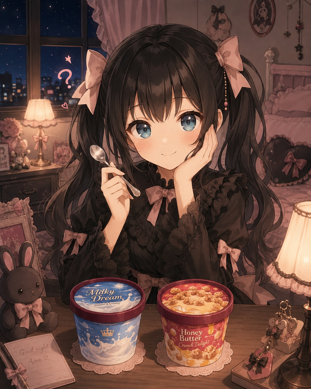 夜のご褒美アイスタイム🍨 ①