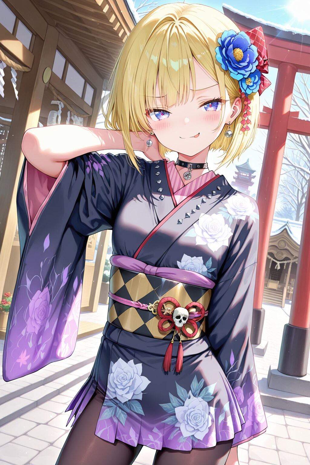 叛逆kimono【通常】 | の人気AIイラスト・グラビア