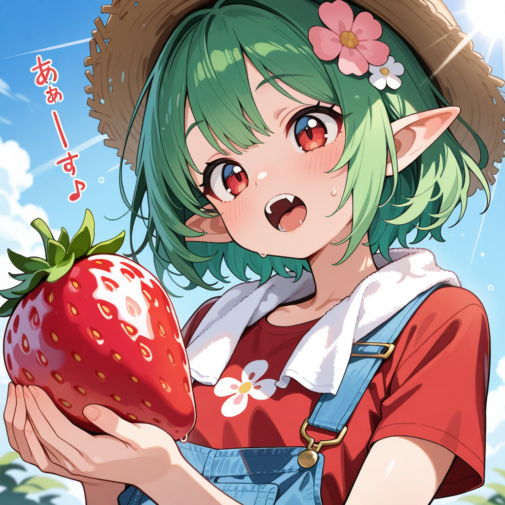 今日はいちごの日 | の人気AIイラスト・グラビア