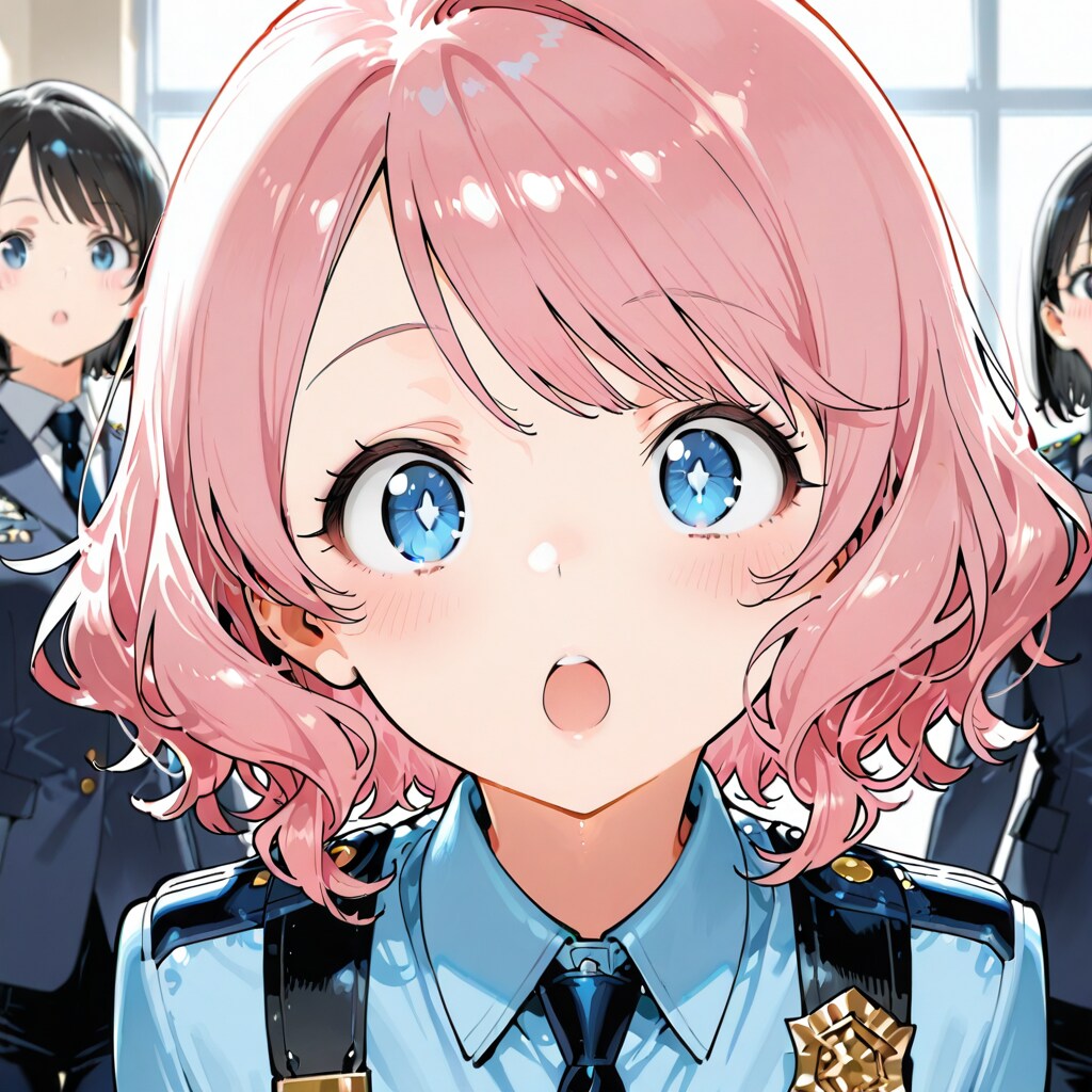 え！私が一日署長？ | の人気AIイラスト・グラビア