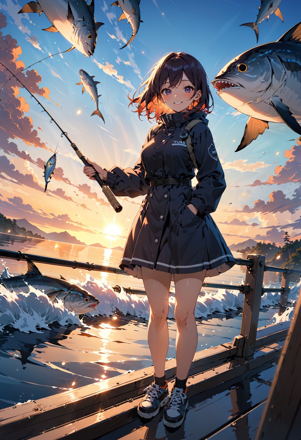 今日は釣りの日。マグロの日