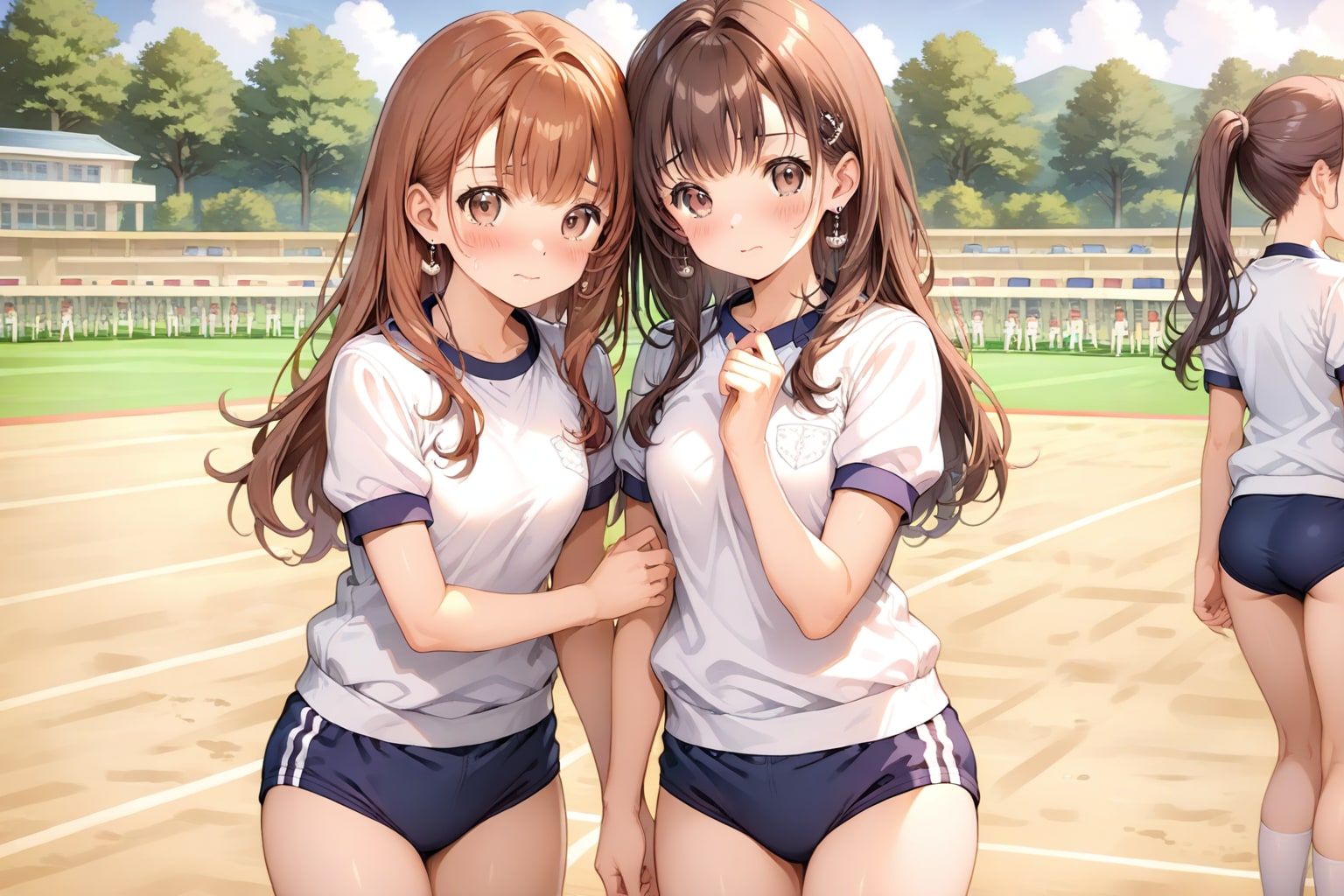新モデル試用　体操服