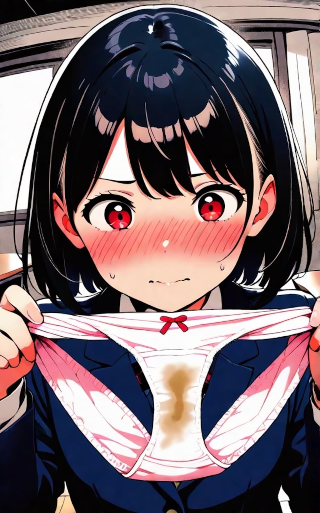 先生にちゃんと見せなさい。