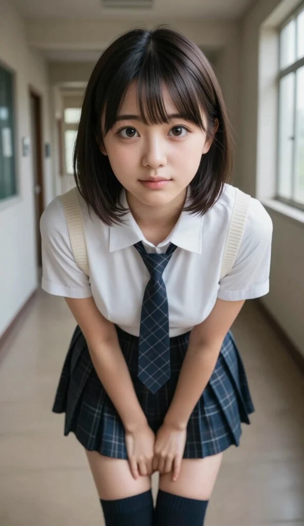 学校で