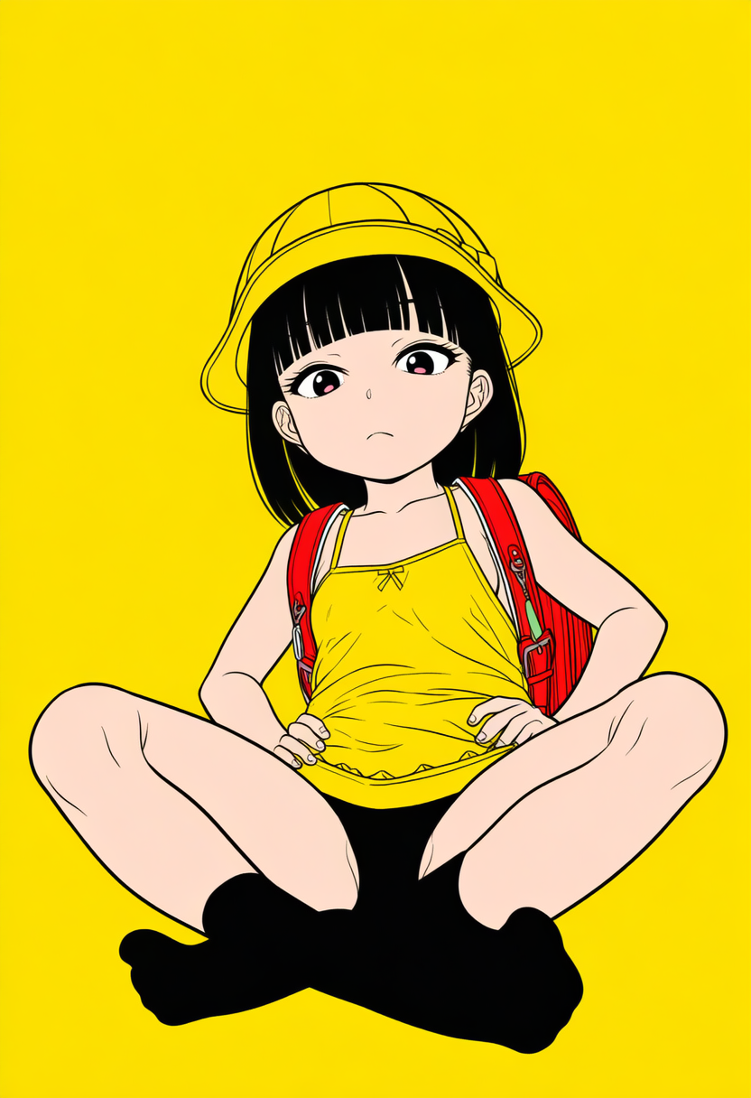 黄色と黒のJS　さらにシンプルバージョン