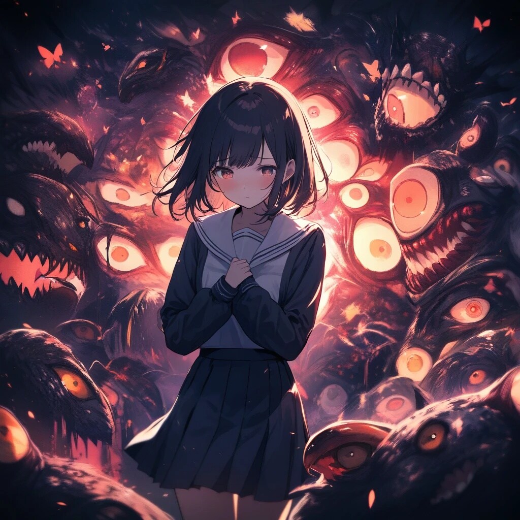 生暖かく見守る