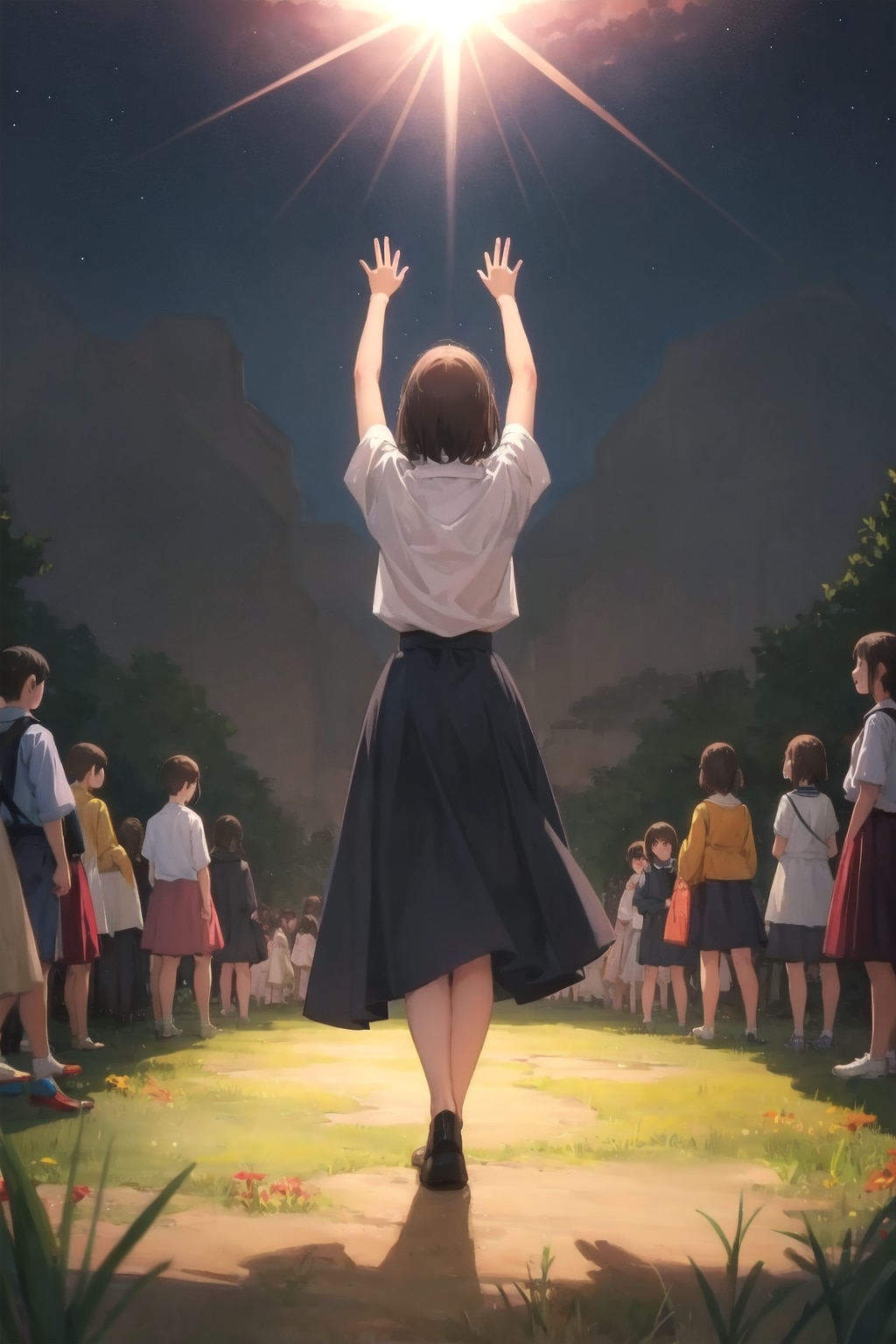 神の讃美 | の人気AIイラスト・グラビア