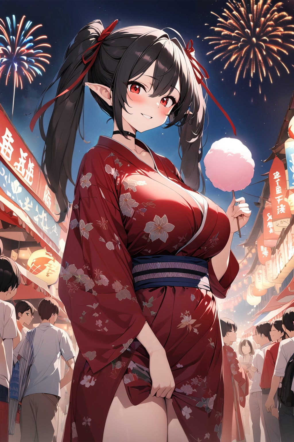 夜店に行こう | の人気AIイラスト・グラビア