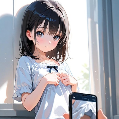 黒髪の美少女(R-18)(80)