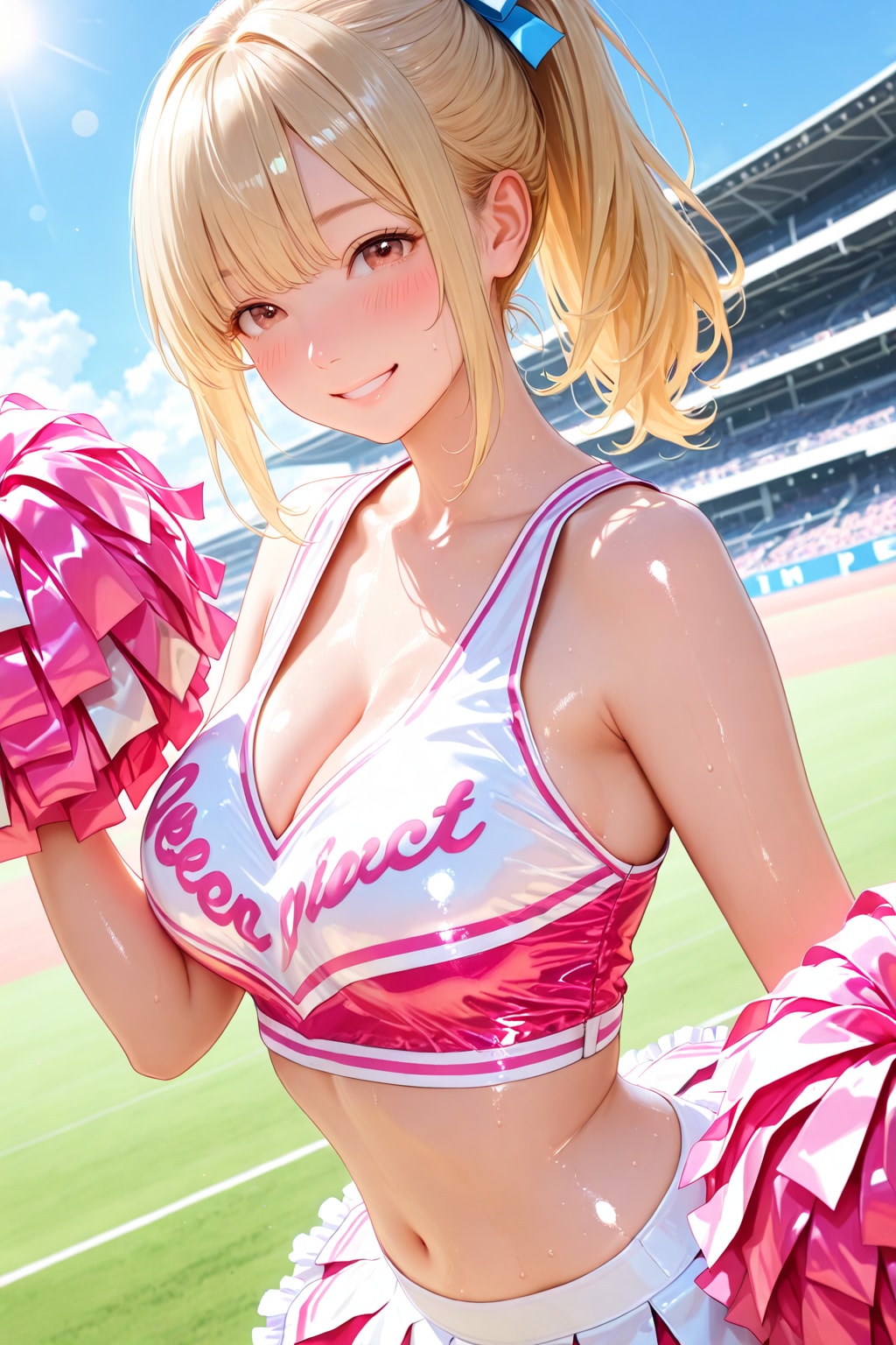 私のおっぱいで元気になってね💕