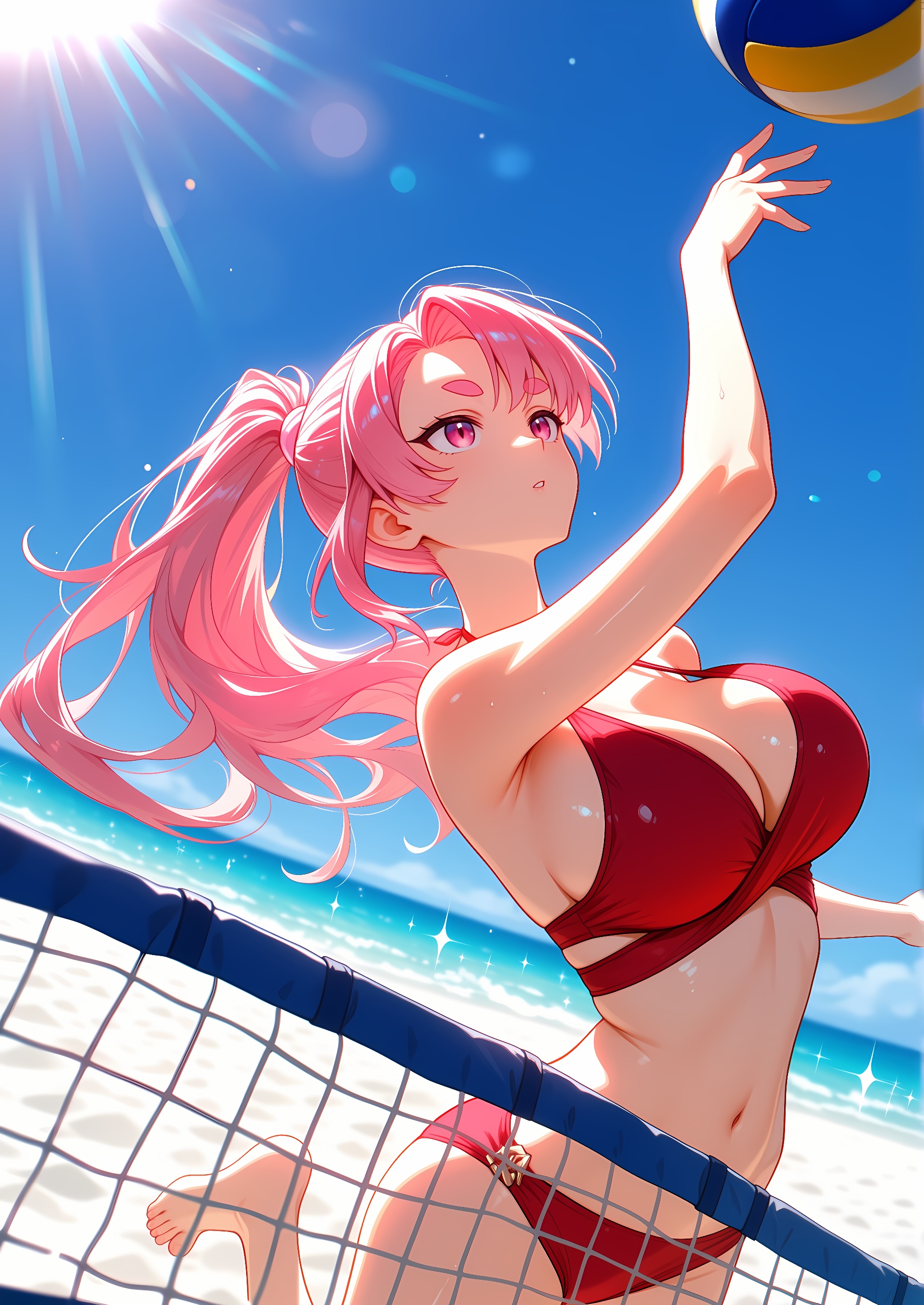 夏空へアタック！