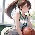 茶髪ポニテちゃん 3枚目