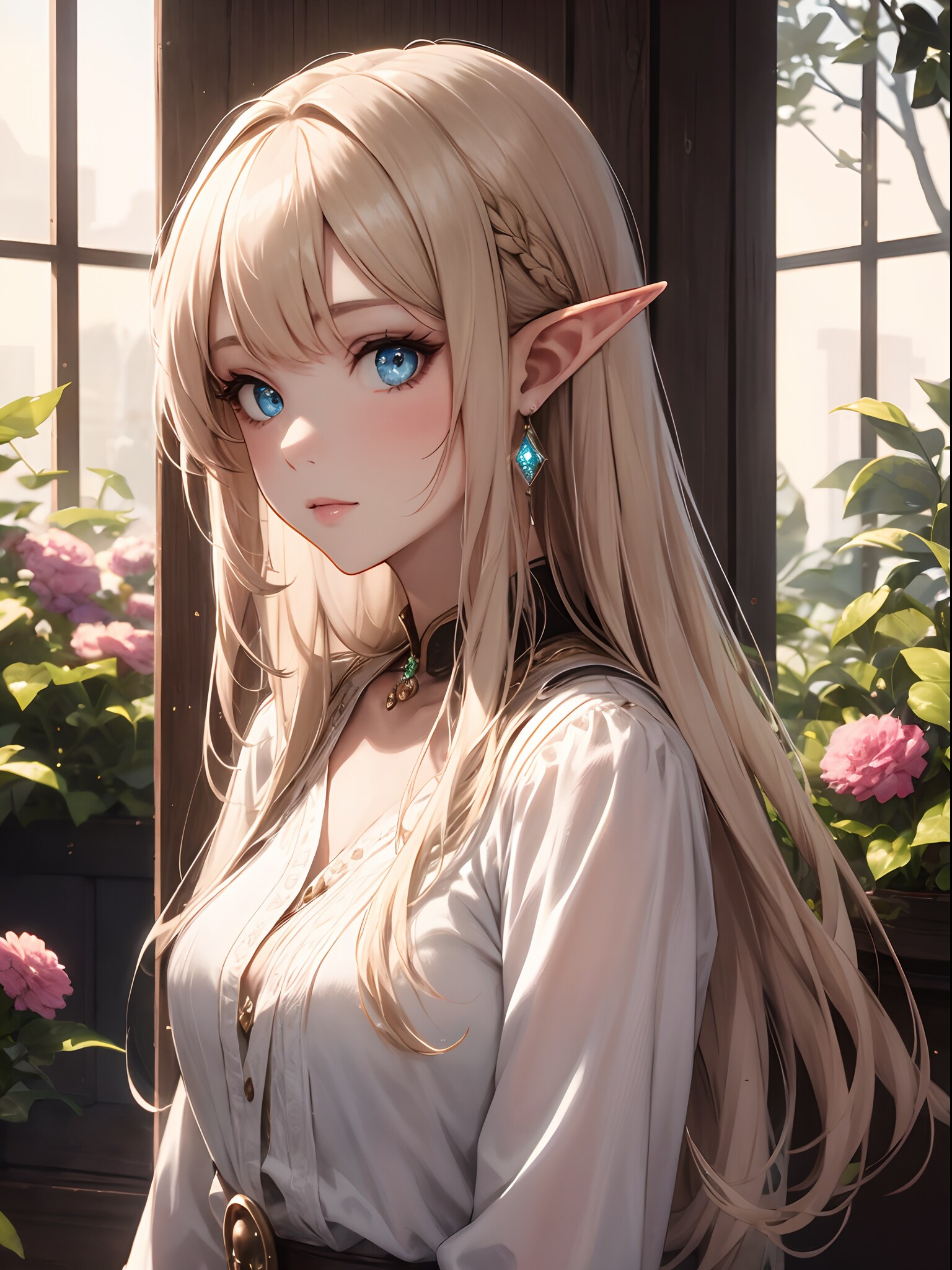 温室育ちのエルフさん♪